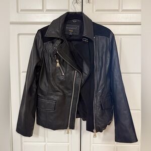 Bernardo Women's Black Leather Jacket